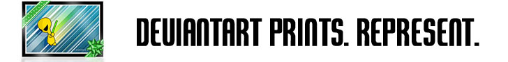deviantART Prints. Represent.